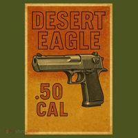 Desert Eagle 50 Cal Gun T-Shirt
