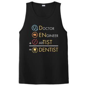 Doctor Engineer Artist Dentist Funny Dental PosiCharge Competitor Tank