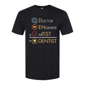 Doctor Engineer Artist Dentist Funny Dental Softstyle CVC T-Shirt