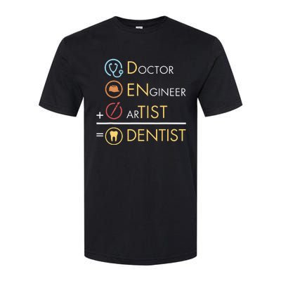 Doctor Engineer Artist Dentist Funny Dental Softstyle® CVC T-Shirt