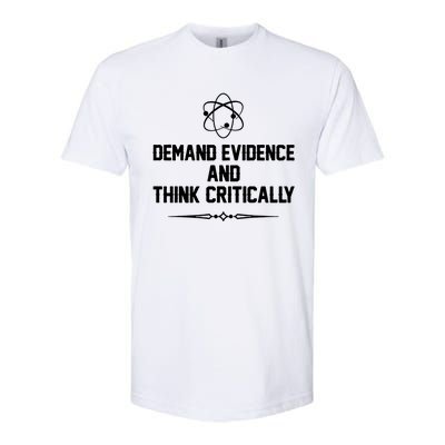 Demand Evidence And Think Critically Softstyle® CVC T-Shirt