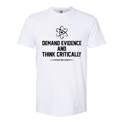 Demand Evidence And Think Critically Softstyle® CVC T-Shirt