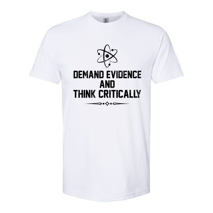 Demand Evidence And Think Critically Softstyle CVC T-Shirt