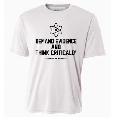 Demand Evidence And Think Critically Cooling Performance Crew T-Shirt