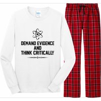 Demand Evidence And Think Critically Long Sleeve Pajama Set