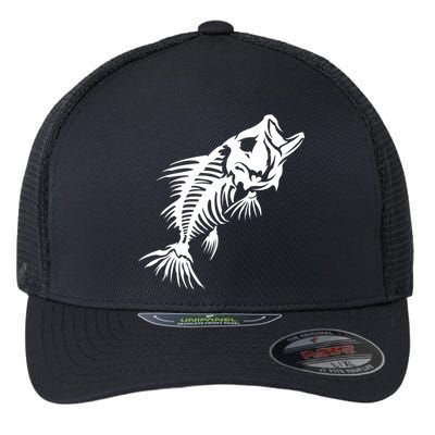 Dead Fish Skeleton X-Ray Flexfit Unipanel Trucker Cap