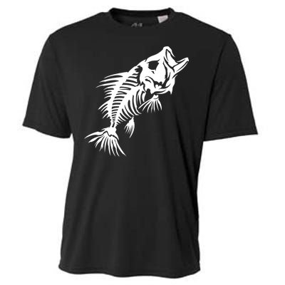 Dead Fish Skeleton X-Ray Cooling Performance Crew T-Shirt