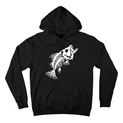 Dead Fish Skeleton X-Ray Hoodie