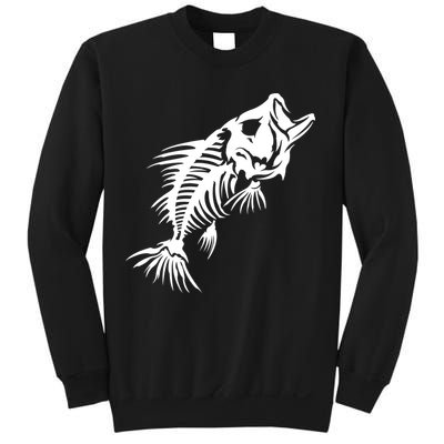 Dead Fish Skeleton X-Ray Sweatshirt