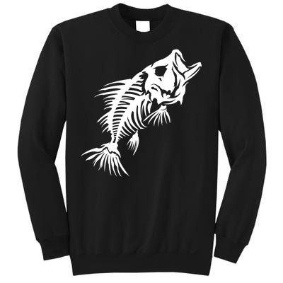 Dead Fish Skeleton X-Ray Sweatshirt