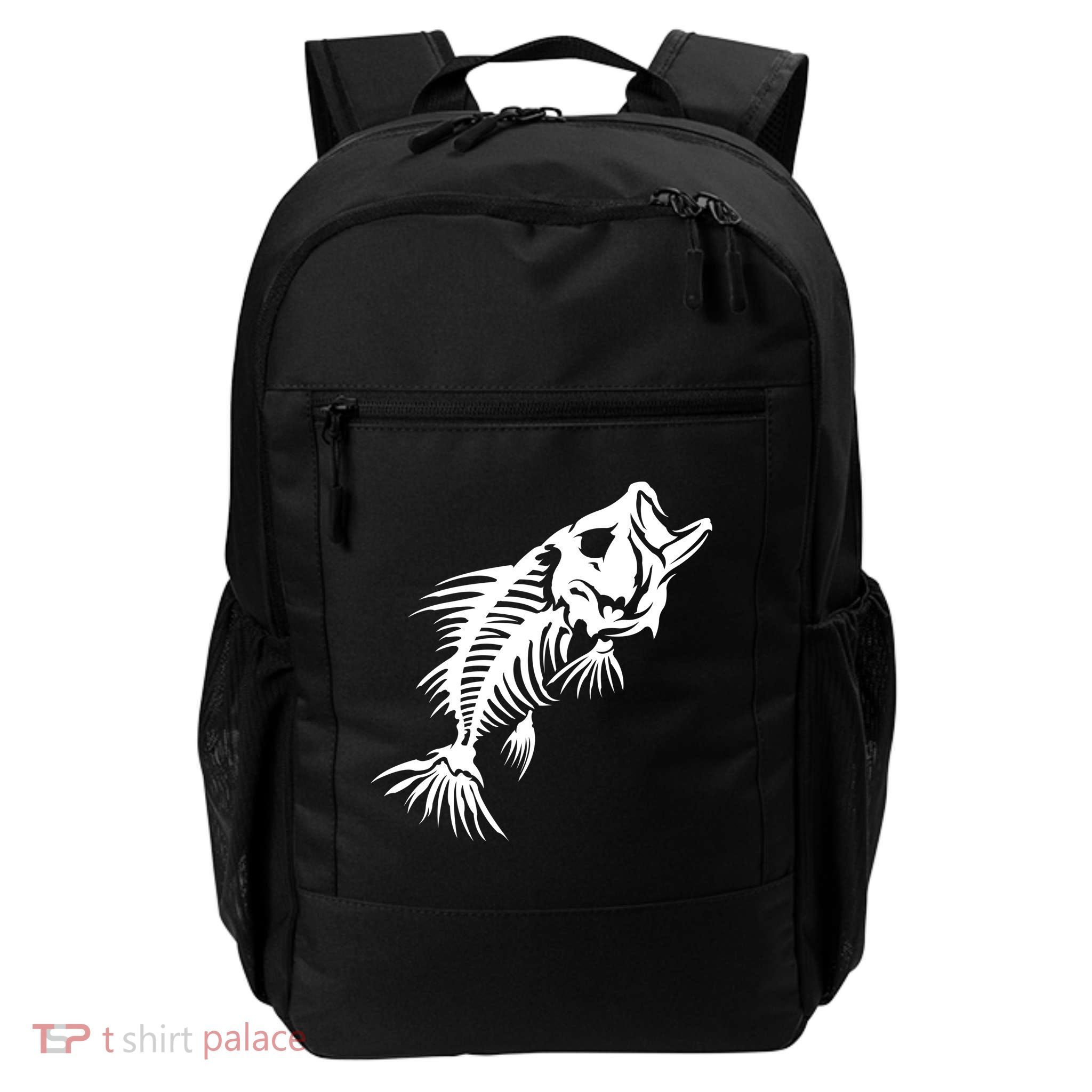 Dead Fish Skeleton X-Ray Backpack