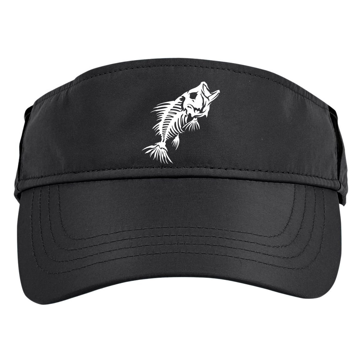 Dead Fish Skeleton X-Ray Adult Drive Performance Visor