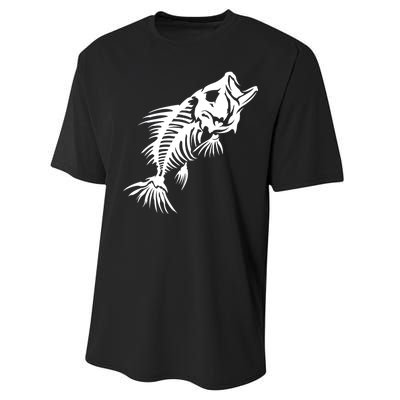 Dead Fish Skeleton X-Ray Performance Sprint T-Shirt