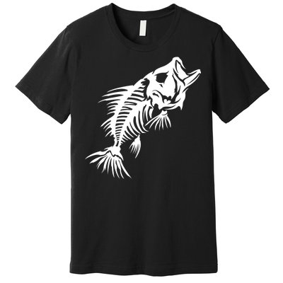 Dead Fish Skeleton X-Ray Premium T-Shirt