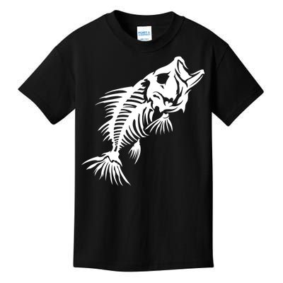 Dead Fish Skeleton X-Ray Kids T-Shirt