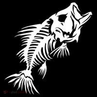 Dead Fish Skeleton X-Ray Zip Tote Bag