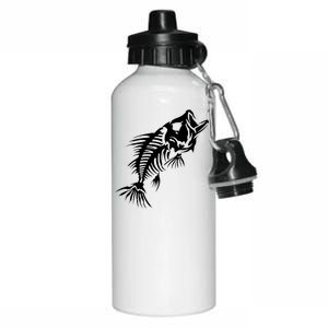 Dead Fish Skeleton X-Ray Aluminum Water Bottle