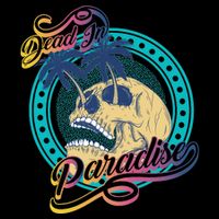 Dead In Paradise Tropical Skull City Backpack