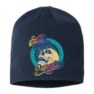 Dead In Paradise Tropical Skull Sustainable Beanie