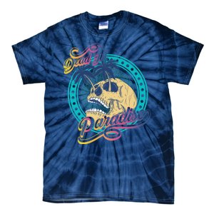 Dead In Paradise Tropical Skull Tie-Dye T-Shirt