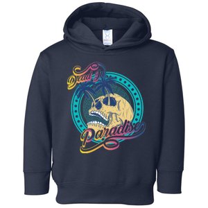 Dead In Paradise Tropical Skull Toddler Hoodie