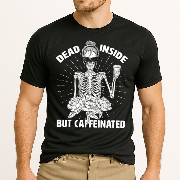 Dead Inside But Caffeinated Performance Shirt