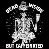 Dead Inside But Caffeinated City Backpack