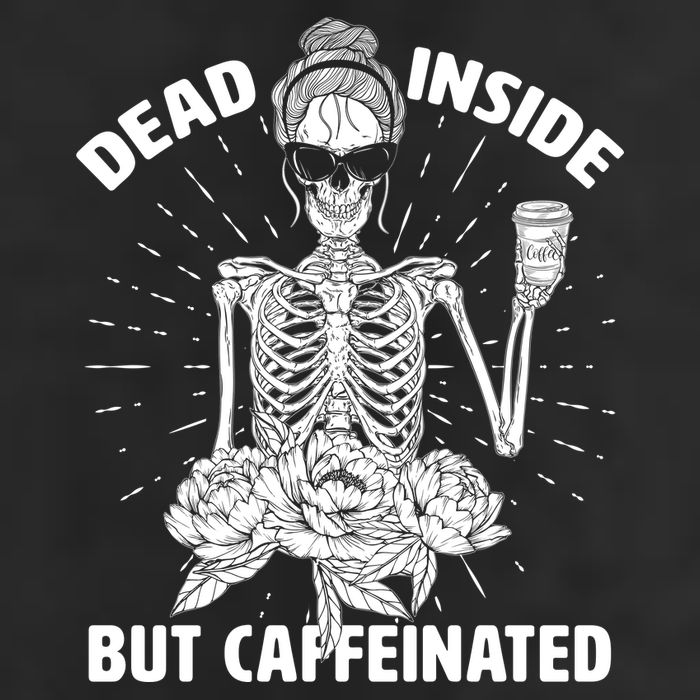 Dead Inside But Caffeinated 25L Jumbo Tote