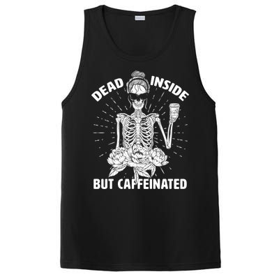 Dead Inside But Caffeinated PosiCharge Competitor Tank