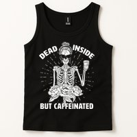 Dead Inside But Caffeinated Tank Top