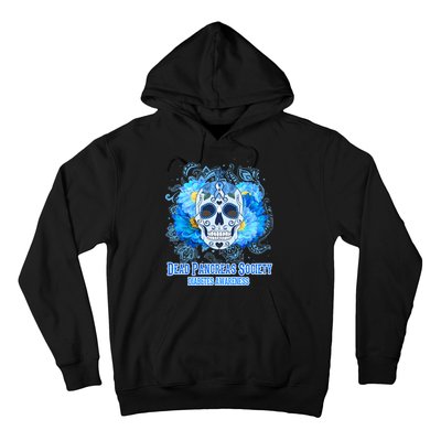 Dead Pancreas Society Diabetes Awareness Sugar Skull Hoodie