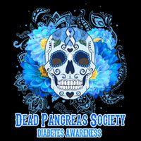 Dead Pancreas Society Diabetes Awareness Sugar Skull Hoodie