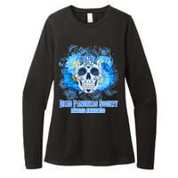 Dead Pancreas Society Diabetes Awareness Sugar Skull Womens CVC Long Sleeve Shirt