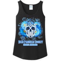 Dead Pancreas Society Diabetes Awareness Sugar Skull Ladies Essential Tank