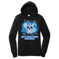 Dead Pancreas Society Diabetes Awareness Sugar Skull Women's Pullover Hoodie