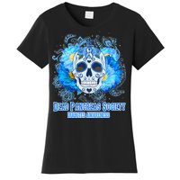 Dead Pancreas Society Diabetes Awareness Sugar Skull Women's T-Shirt