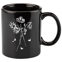 Dead Roses 11oz C Handle Ceramic Mug
