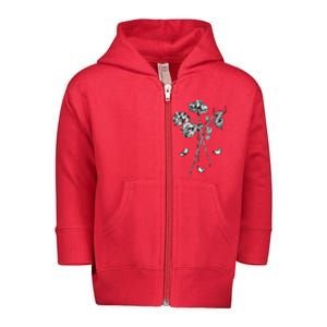 Dead Roses Toddler Zip Fleece Hoodie