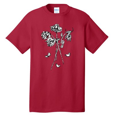 Dead Roses Tall T-Shirt