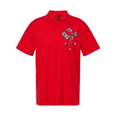 Dead Roses Softstyle Adult Sport Polo