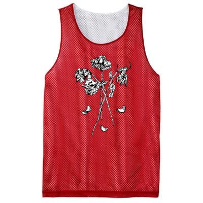 Dead Roses Mesh Reversible Basketball Jersey Tank