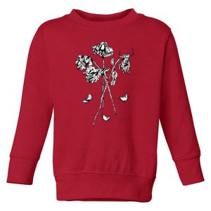 Dead Roses Toddler Sweatshirt