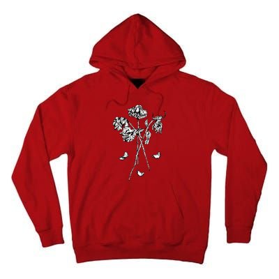 Dead Roses Tall Hoodie