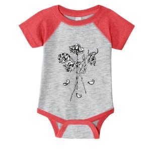 Dead Roses Infant Baby Jersey Bodysuit