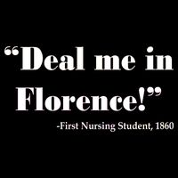 Deal Me In Florence Funny Nurse Bucket Hat