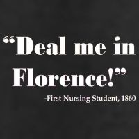 Deal Me In Florence Funny Nurse 11oz C Handle Ceramic Mug