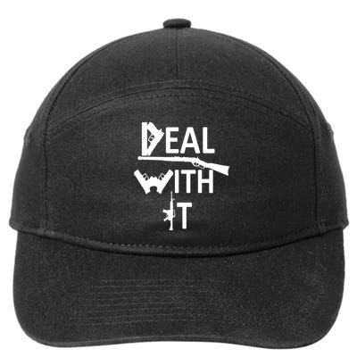Deal With It 7-Panel Snapback Hat