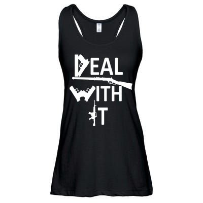 Deal With It Ladies Essential Flowy Tank