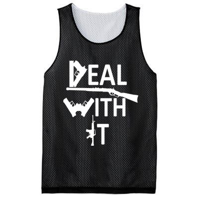 Deal With It Mesh Reversible Basketball Jersey Tank