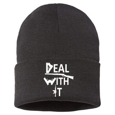 Deal With It Sustainable Knit Beanie